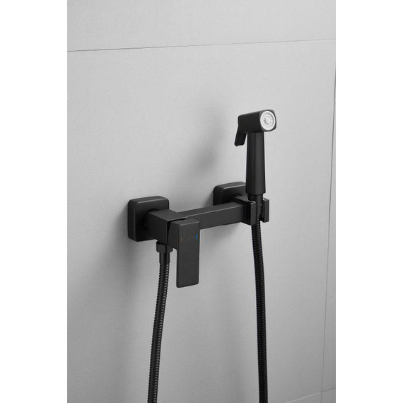 Набор для гигиенического душа Belz B55806-7, чёрный матовый - фото 9