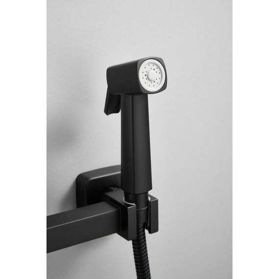 Набор для гигиенического душа Belz B55806-7, чёрный матовый - фото 