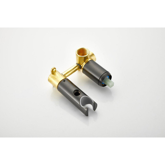 Набор для гигиенического душа Belz B55807-3 (со скрытой частью) оружейная сталь - фото 10