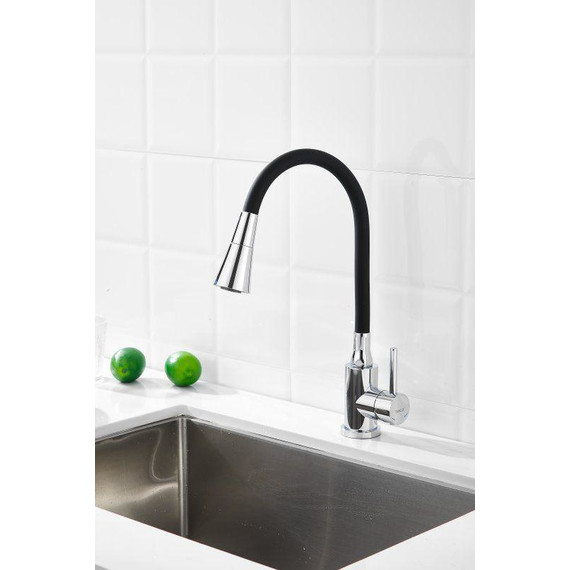 Смесители для кухни Belz B74809, хром/чёрный - фото 23