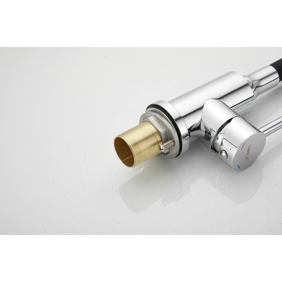 Смесители для кухни Belz B74809, хром/чёрный - фото 15