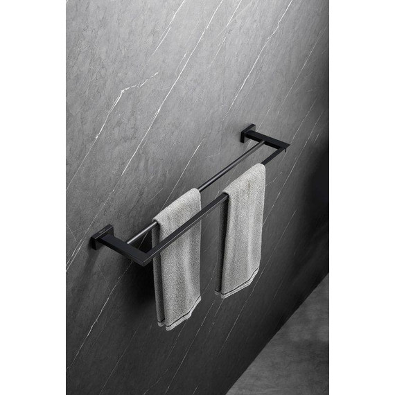 Полотенцедержатель Belz B90309, чёрный матовый - фото 7