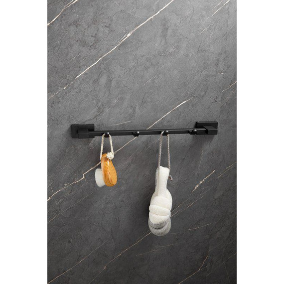 Набор крючков Belz B90315-4, чёрный матовый - фото 6