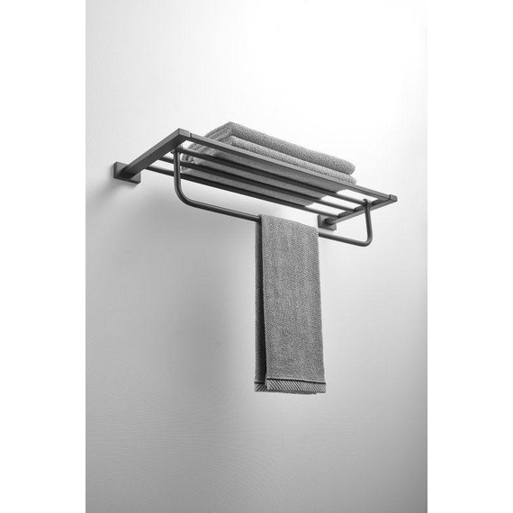 Полотенцедержатель Belz B90324, чёрный матовый - фото 2