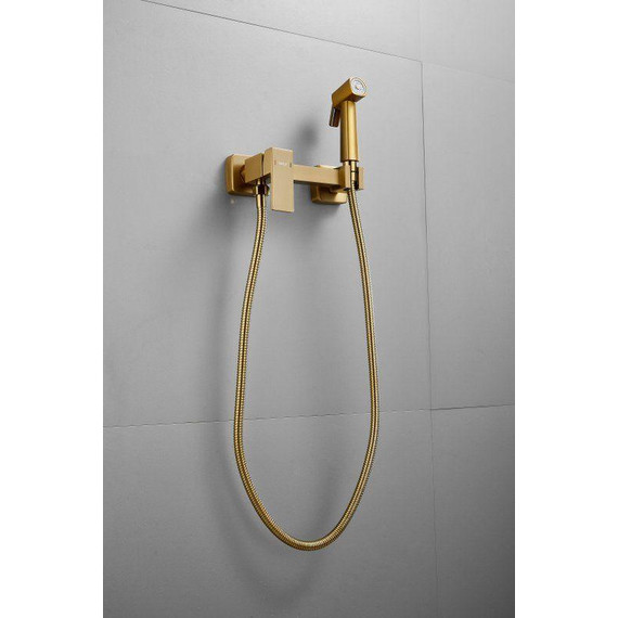 Набор для гигиенического душа Belz B55806-5, золото матовое - фото 4