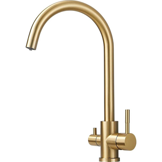 Смесители для кухни Haiba HB43828-5, золото - фото 