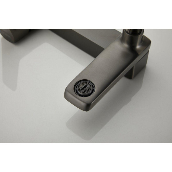 Смеситель для ванны Belz B60715-3, оружейная сталь - фото 25