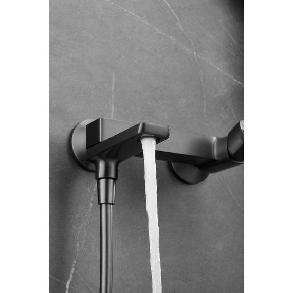 Смеситель для ванны Belz B60715-3, оружейная сталь - фото 26