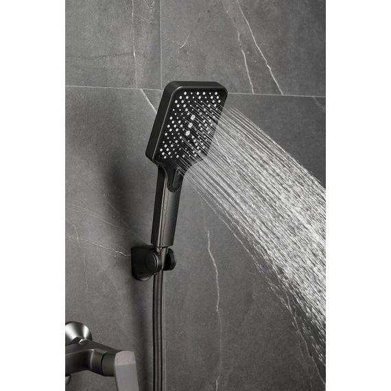 Смеситель для ванны Belz B60715-3, оружейная сталь - фото 10