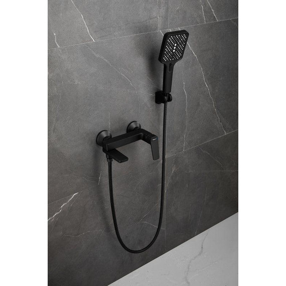 Смеситель для ванны Belz B60715-7, чёрный - фото 8