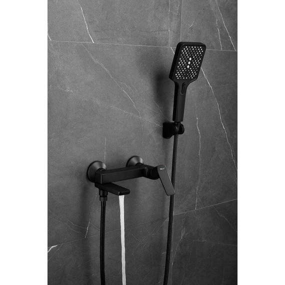 Смеситель для ванны Belz B60715-7, чёрный - фото 6