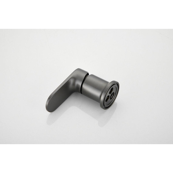 Смеситель для ванны Belz B66713-3, оружейная сталь - фото 5