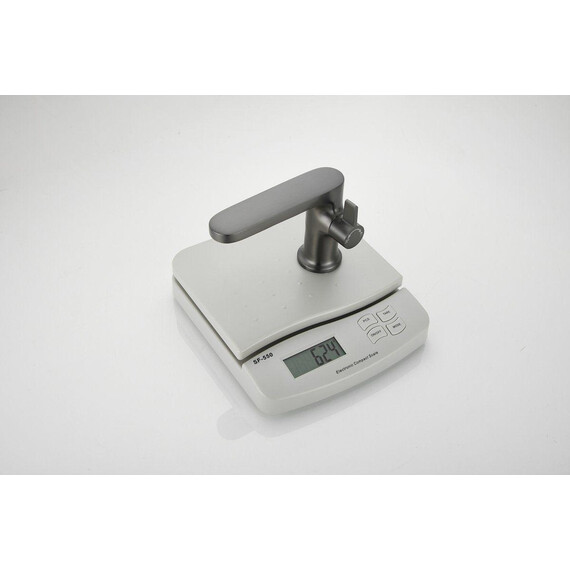 Смеситель для ванны Belz B66713-3, оружейная сталь - фото 6