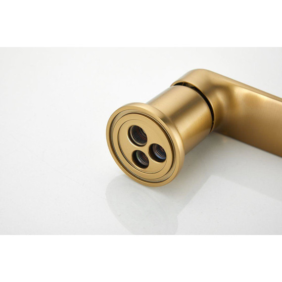 Смеситель для ванны Belz B66713-5, золото брашированное - фото 16