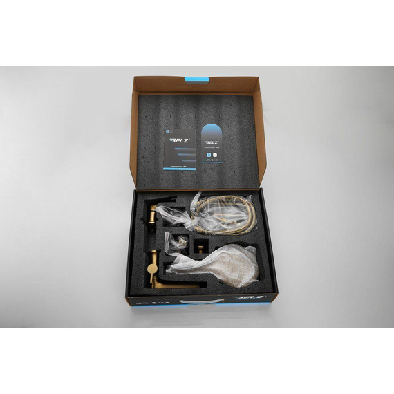 Смеситель для ванны Belz B66713-5, золото брашированное - фото 21