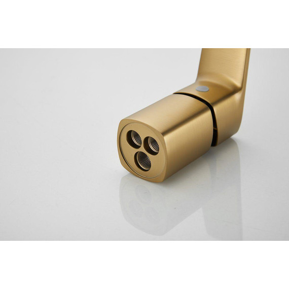 Смеситель для ванны Belz B66715-5, золото брашированное - фото 12