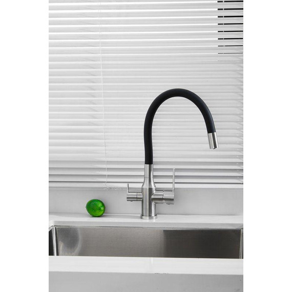 Смесители для кухни Belz B76814-1, хром/чёрный - фото 22