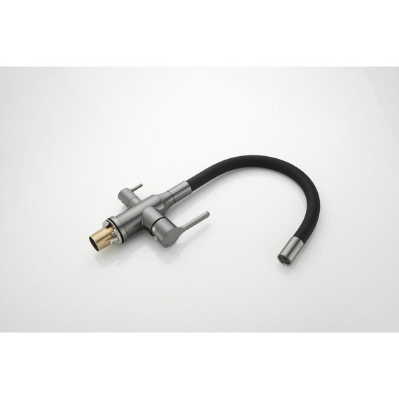 Смесители для кухни Belz B76814-3, оружейная сталь/чёрный - фото 22