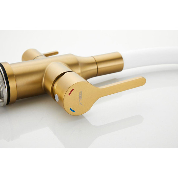 Смесители для кухни Belz B76814-5, золото/белый - фото 27