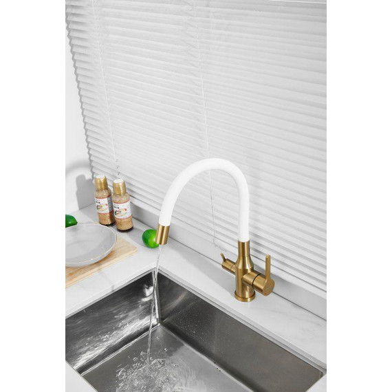 Смесители для кухни Belz B76814-5, золото/белый - фото 45