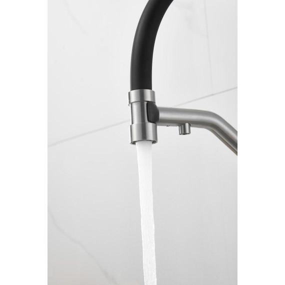 Смесители для кухни Belz B78815-1, сатин/чёрный - фото 6