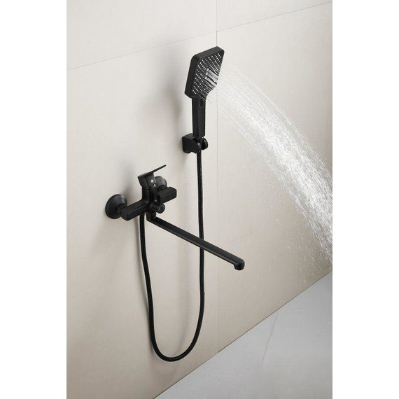 Смеситель для ванны Belz B22715-7, чёрный матовый - фото 5