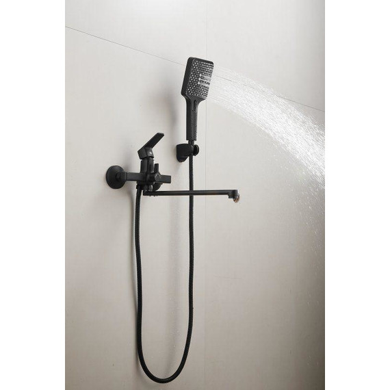 Смеситель для ванны Belz B22715-7, чёрный матовый - фото 47