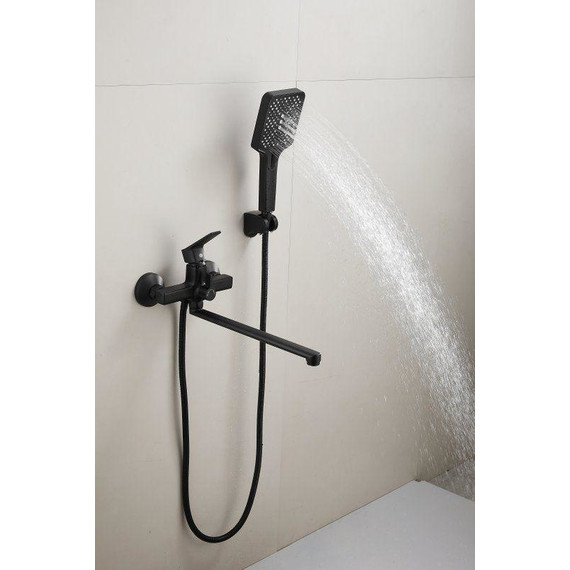 Смеситель для ванны Belz B22715-7, чёрный матовый - фото 15