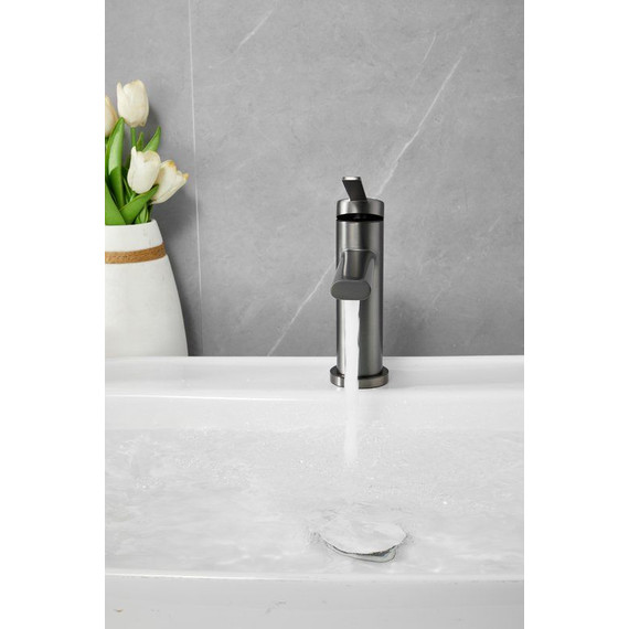 Смеситель для раковины Belz B10813-3, оружейная сталь - фото 12