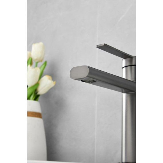 Смеситель для раковины Belz B10813-3, оружейная сталь - фото 22