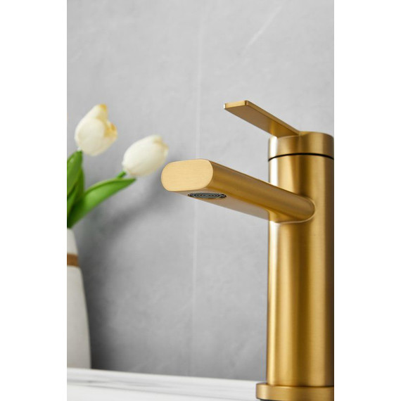 Смеситель для раковины Belz B10813-5, золото - фото 16