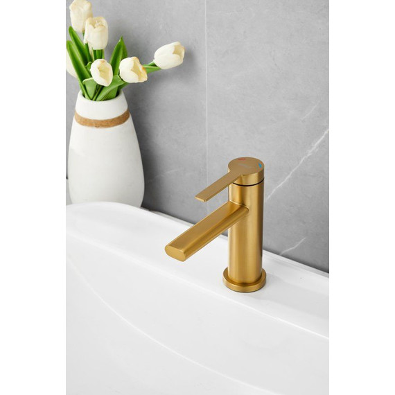 Смеситель для раковины Belz B10813-5, золото - фото 21