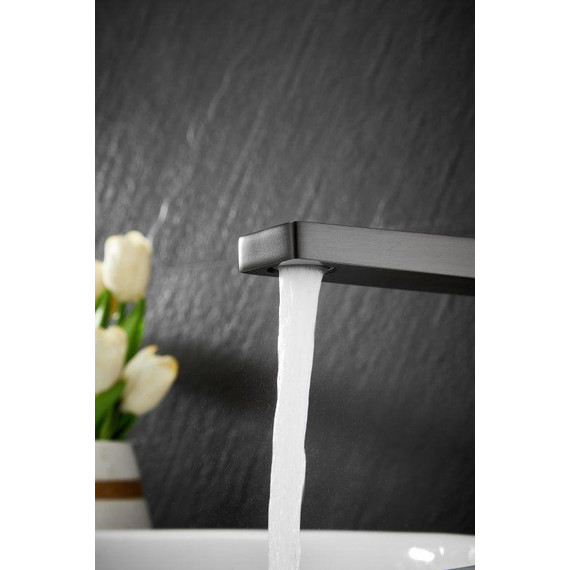 Смеситель для раковины высокий Belz B11658-3, оружейная сталь - фото 18