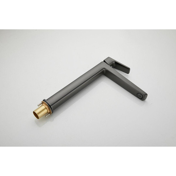 Смеситель для раковины высокий Belz B11715-3, оружейная сталь - фото 15