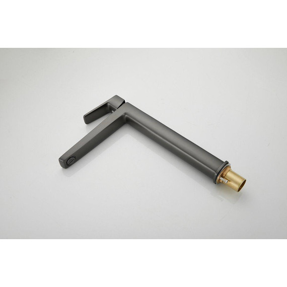 Смеситель для раковины высокий Belz B11715-3, оружейная сталь - фото 20