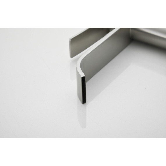 Смеситель для раковины высокий Belz B11812-1, сатин - фото 8