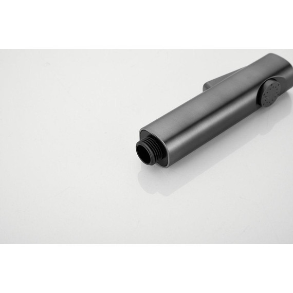 Смеситель для раковины с лейкой для биде Belz B12713-3, оружейная сталь - фото 33