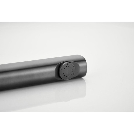 Смеситель для раковины с лейкой для биде Belz B12713-3, оружейная сталь - фото 42