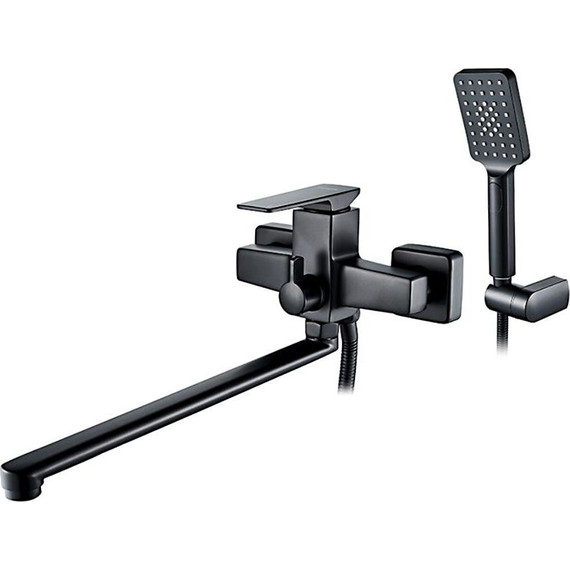 Смеситель для ванны Ledeme L2278B, чёрный - фото 