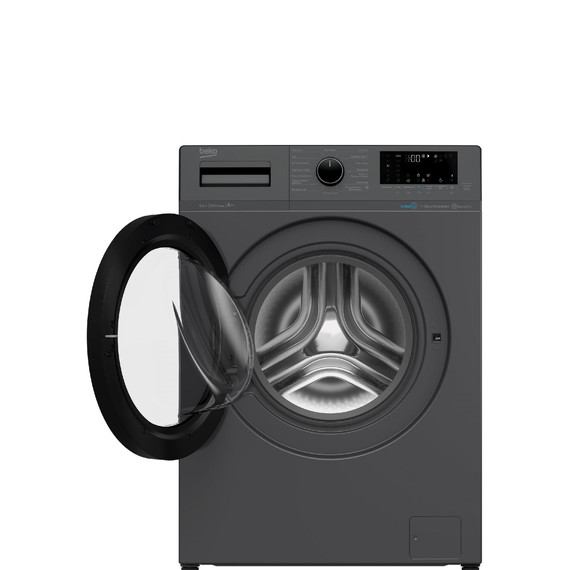 Стиральная машина Beko SteamCure WSPE6H616A, цвет черный - фото 5