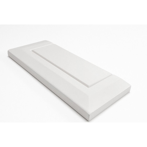 Тумба подвесная со столешницей Grossman Кристалл 80 см 108045, белый глянцевый - фото 8