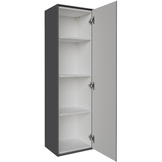 Пенал подвесной Grossman Кристалл 35 см 303543, графит матовый - фото 2