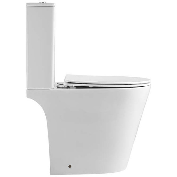 Унитаз-компакт безободковый Aquatek Либерти AQ2999T-00 с тонкой крышкой микролифт (система смыва Торнадо) - фото 10