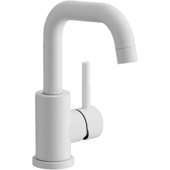 Смеситель для раковины Belz B10810-8, белый матовый - фото 