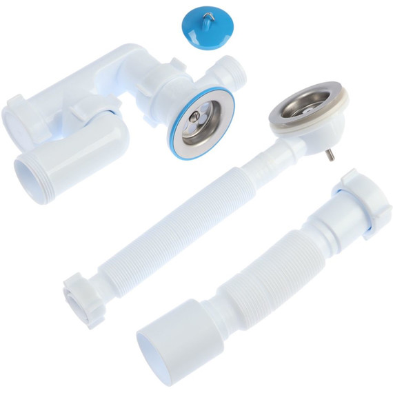 Сифон для ванны Ани Пласт Варяг 11/2 дюйма C6255 - фото 12