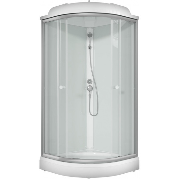 Душевая кабина Niagara Light 90x90 см L90/17, хром/прозрачное - фото 2