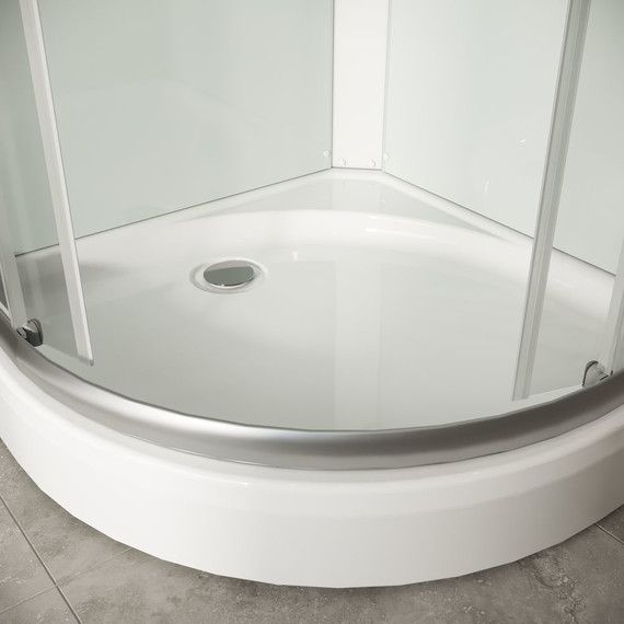 Душевая кабина Niagara Light 90x90 см L90/17, хром/прозрачное - фото 5