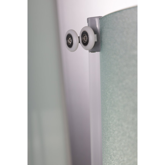 Душевая кабина Niagara Classic 80х80х215 см NG-2307-14F, высокий поддон (40см), стекло матовое, профиль серебро (безсиликоновая сборка) - фото 7