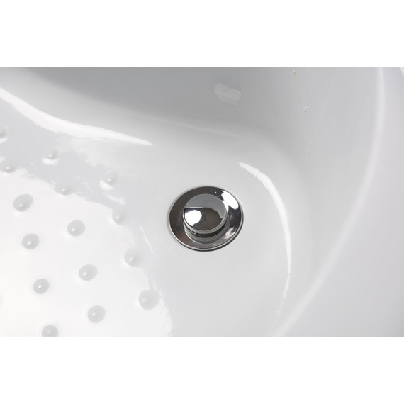 Душевая кабина Niagara Classic NG-2307-14 80х80х215 см, высокий поддон (40см), стекло матовое, профиль серебро (безсиликоновая сборка) - фото 11