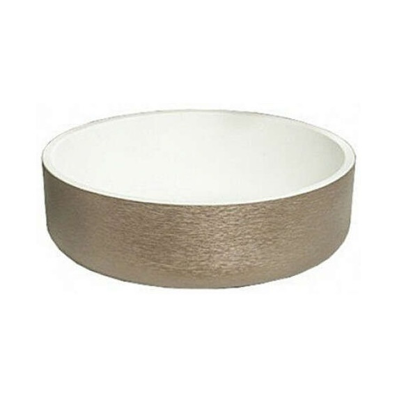 Раковина-чаша Armadi Art NeoArt 42 см 819-DL, белый/платина - фото 